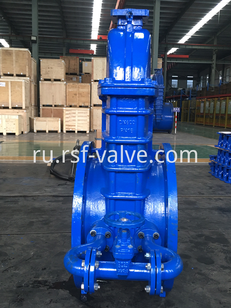 Gost Resilient Seat Gate Valve With Ea Adapter 1